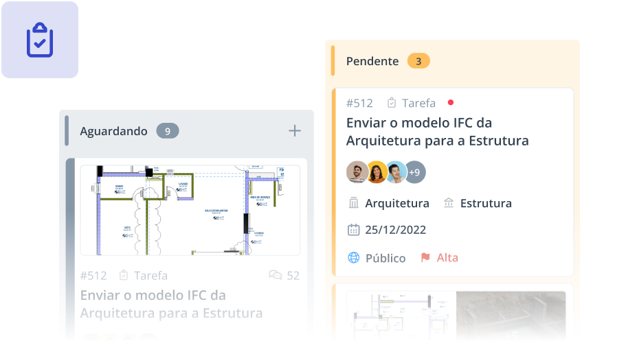 interface da plataforma