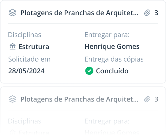 interface da plataforma